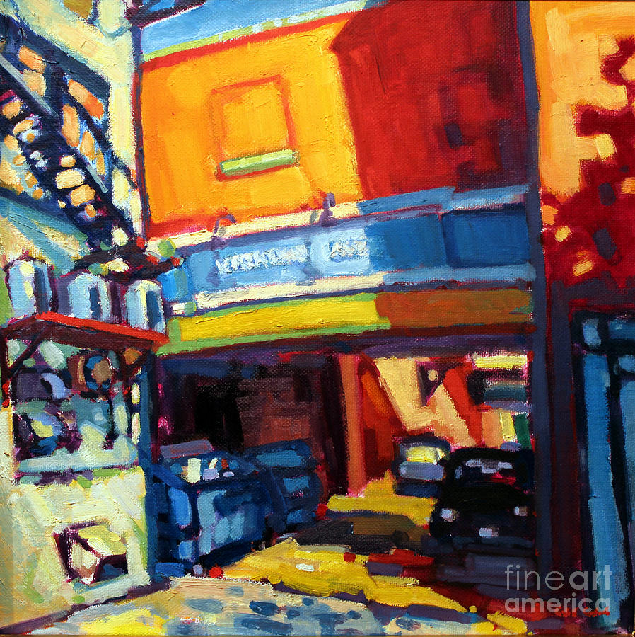 Kirkland Ave. Painting by Caleb Colon - Fine Art America