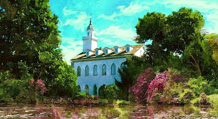 Kirtland Temple Painting by Lynda Lunt - Pixels