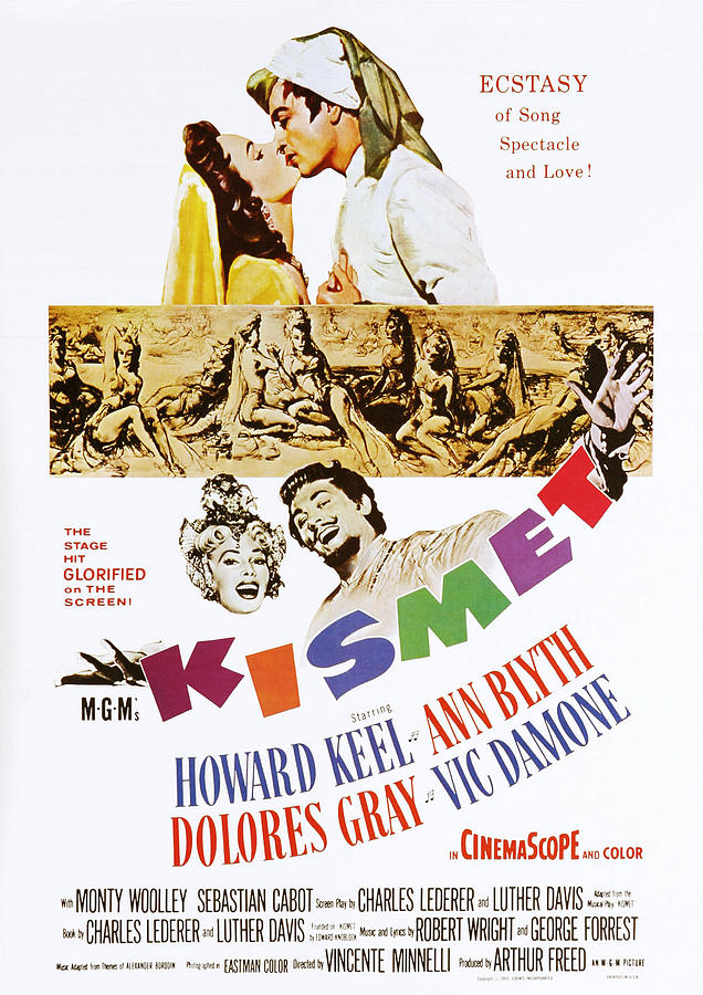 Fantasy Photograph - Kismet, Us Poster Art, Top From Left by Everett