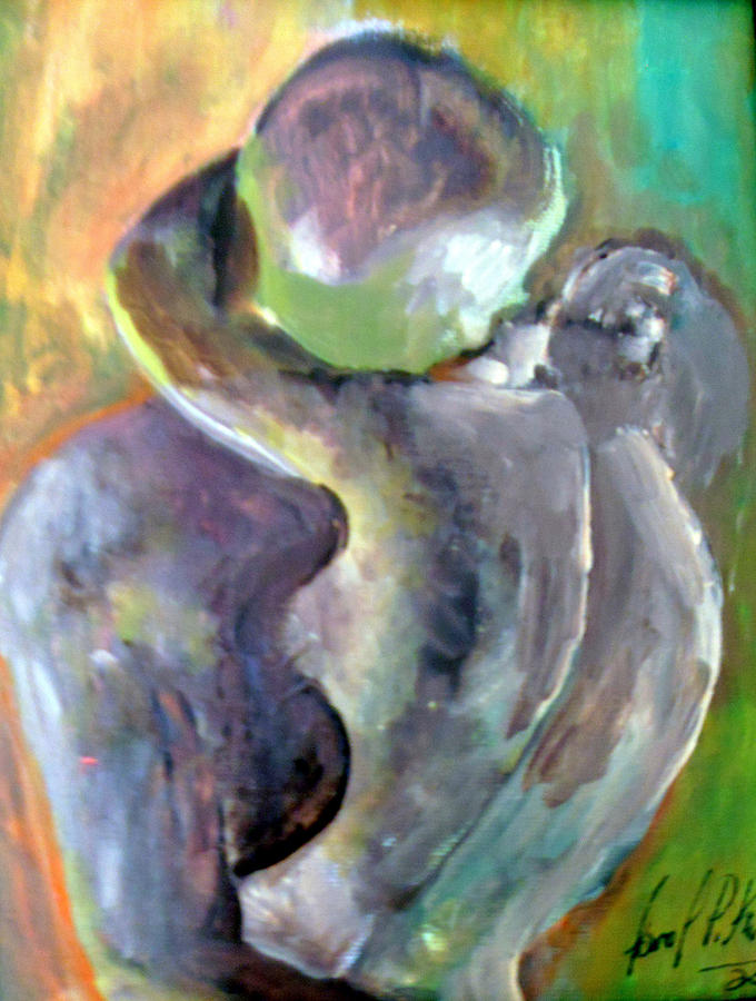 Kiss Painting by Carol P Kingsley Kiss Painting by Carol P Kingsley
