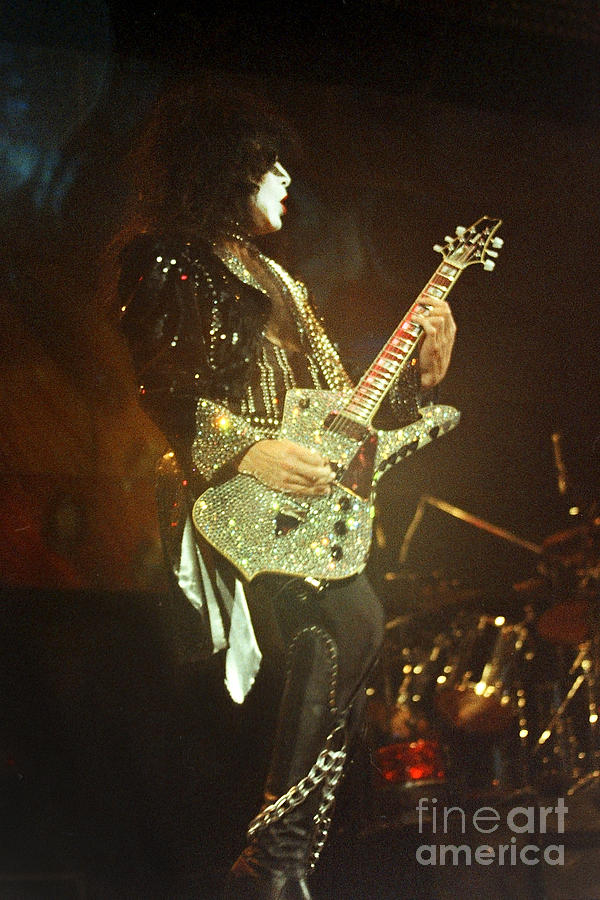 Music Photograph - KISS-Paul-0541 by Gary Gingrich Galleries