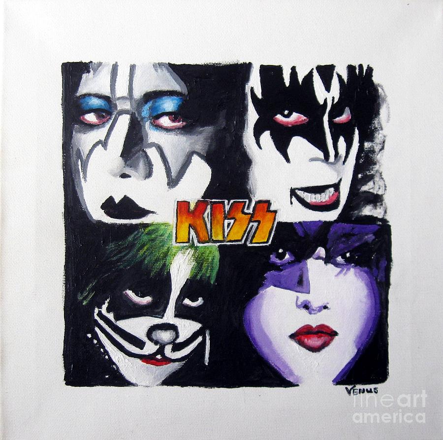 Kiss Painting by Venus