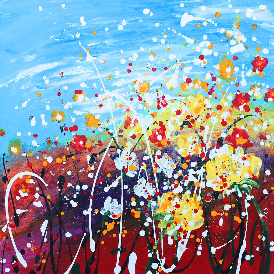 Kisses of the Summer Wind Painting by Kume Bryant