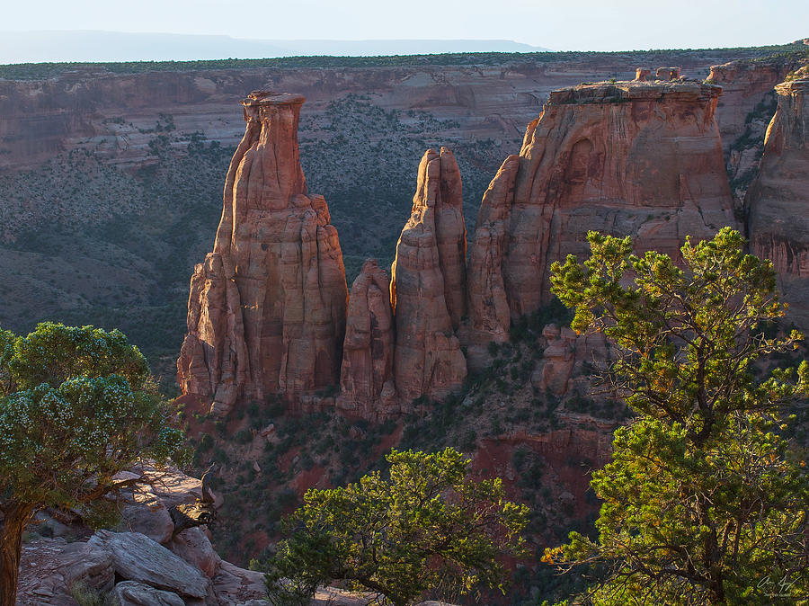 Kissing Couple Formation - Colorado National Monument Photograph by Aaron Spong