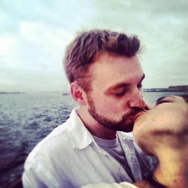Kissing Photograph - #kissing #inlove #throwbackthursday by Megan Rudman
