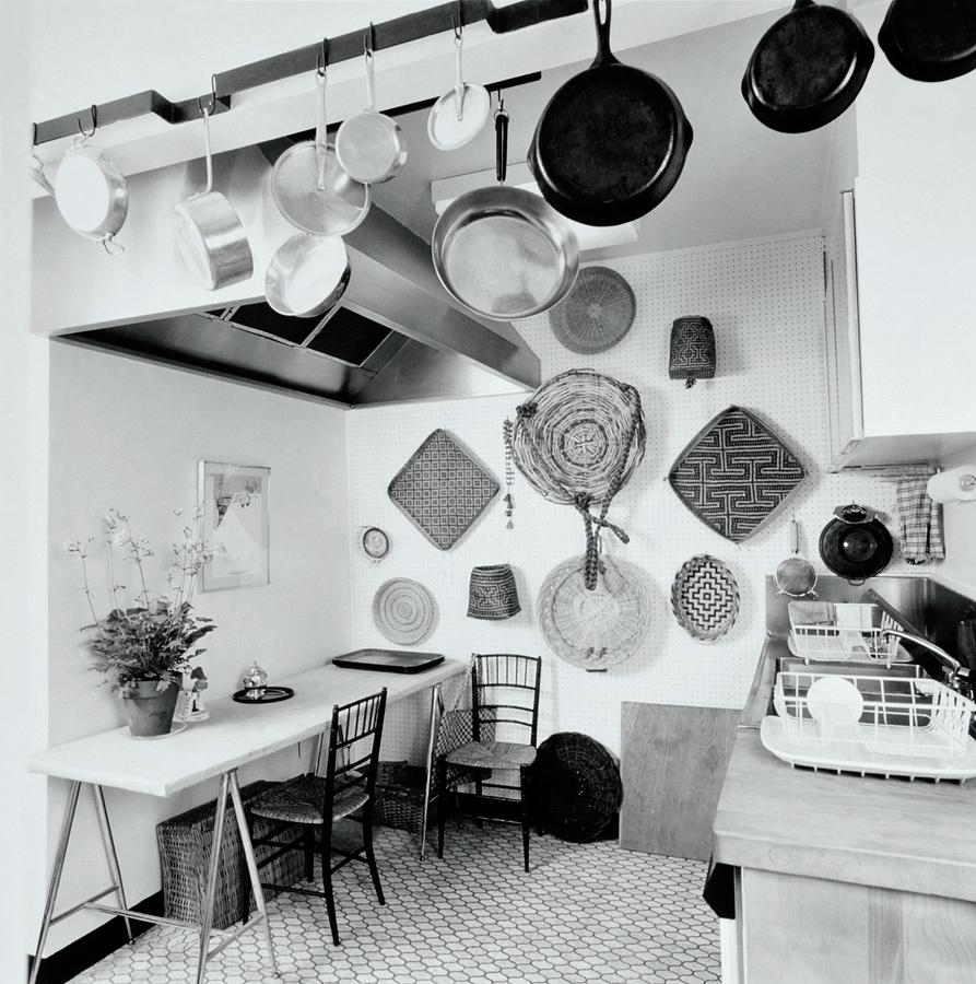Kitchen Designed By Decorator Chessie Raynor Photograph by Ernst Beadle