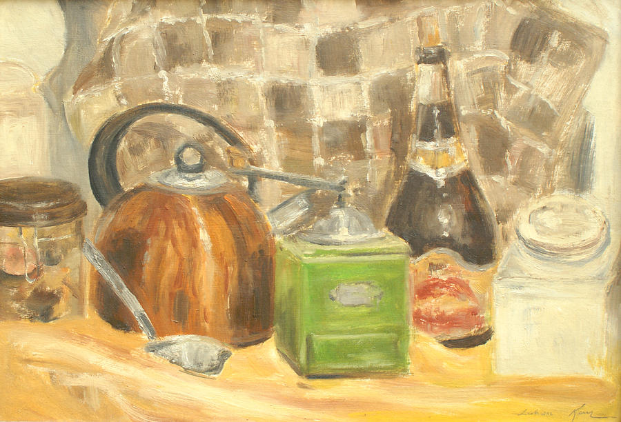 Kitchen  Painting by Luke Karcz