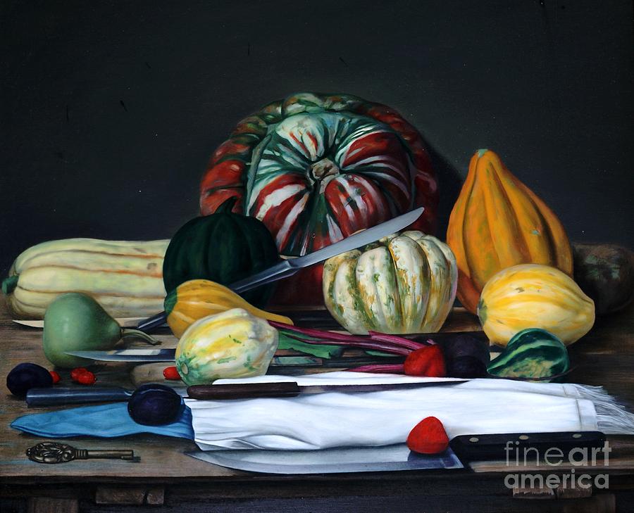 Kitchen Painting by Zheng Li