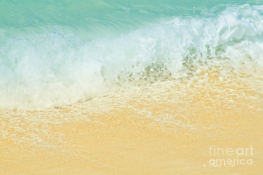 Summer Photograph - Kite Beach Ocean Splash by Sharon Mau