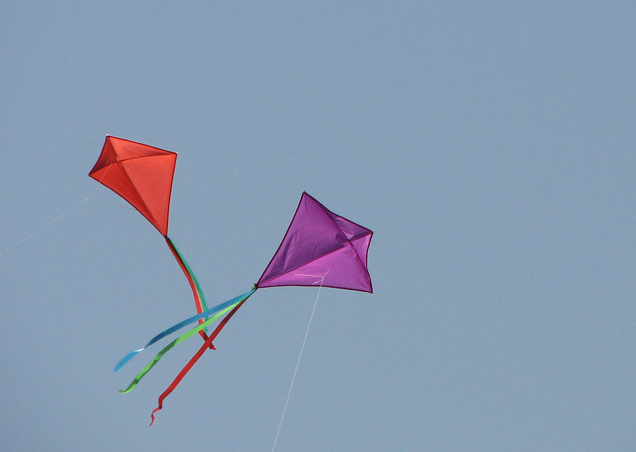 Kite Flying Photograph - Kite festival-7 by Shari Jones