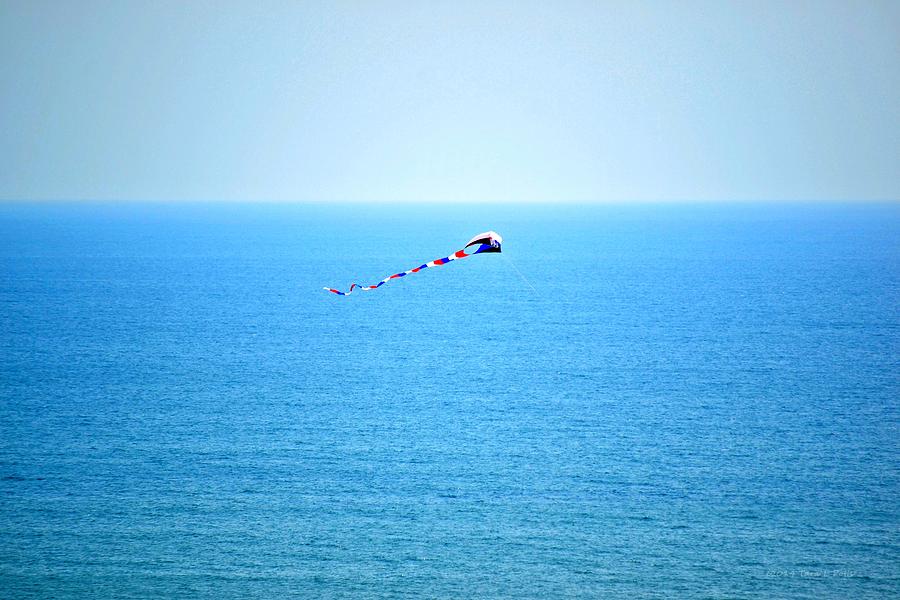 Kite Over the Atlantic Photograph by Tara Potts