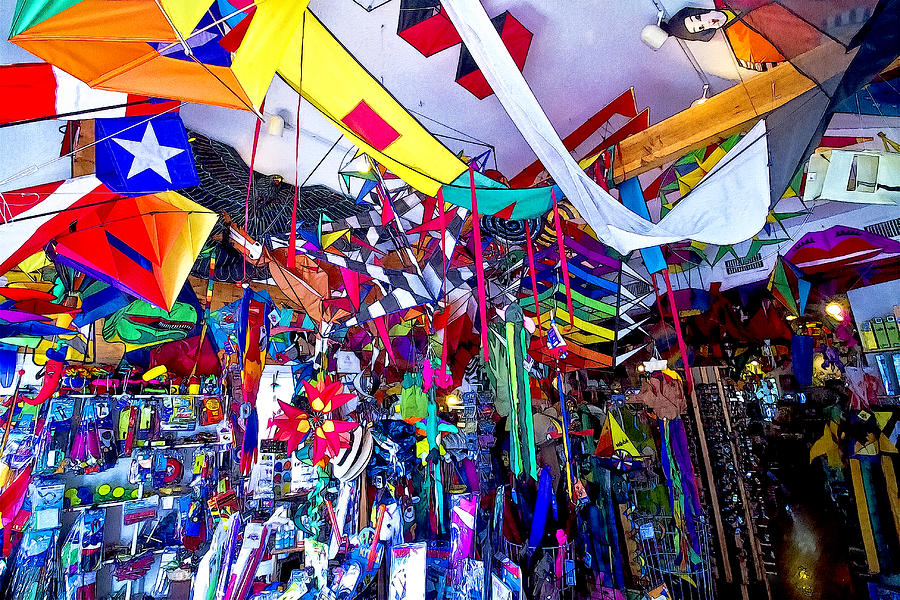 Kite Store  Photograph by Constantine Gregory