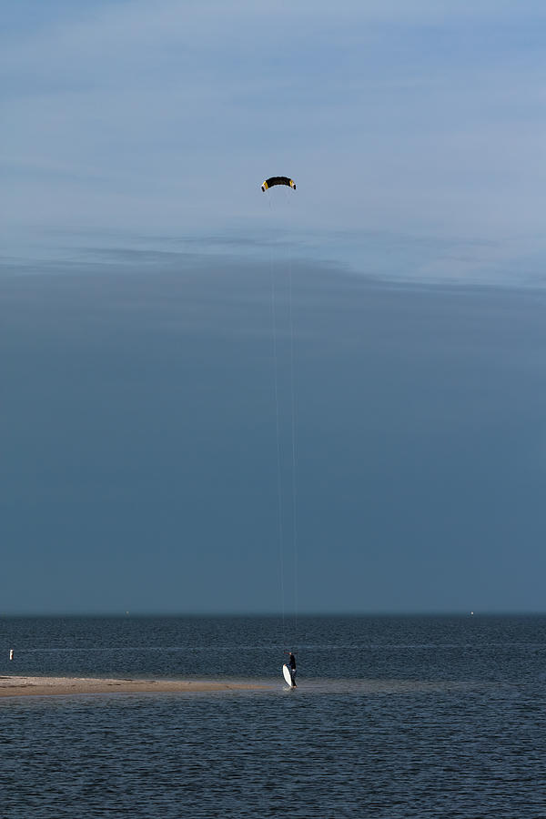 Kite Surfer Photograph by Ed Gleichman
