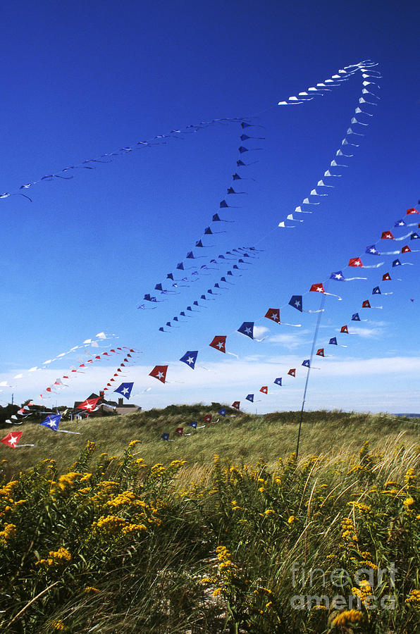 Kites On Cape Cod Photograph by Eunice Harris Fine Art America