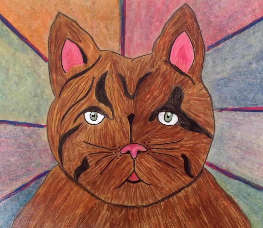 Kitty power Painting by Stephanie Hamilton