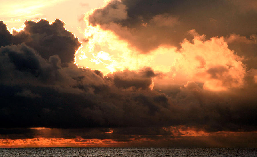 Ocean Photograph - Kittyhawk Sunrise by Jack Thomas