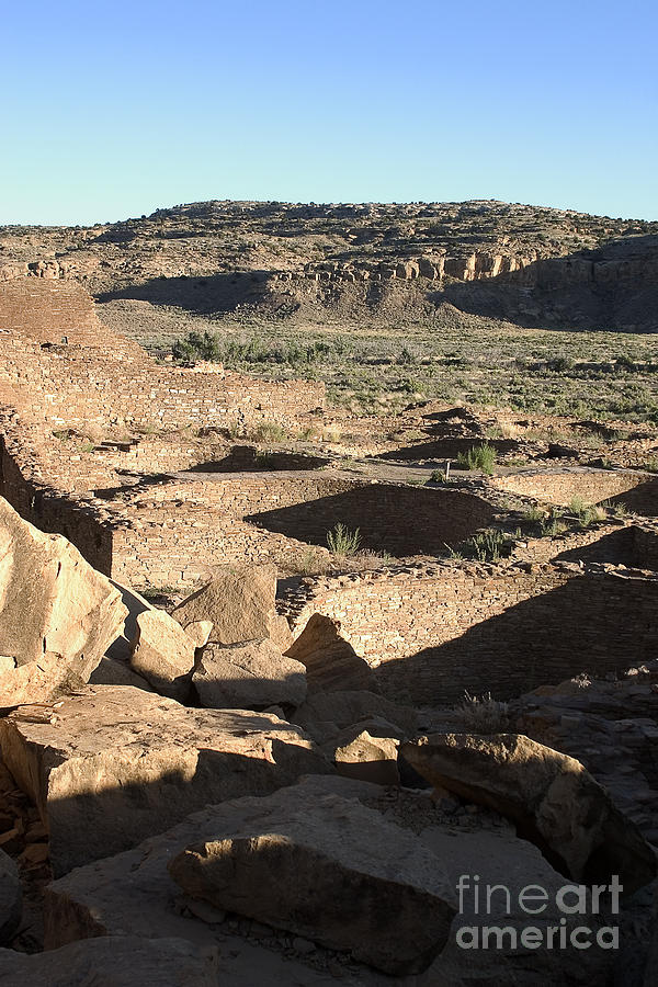 Kivas Chaco Canyon Photograph by Steven Ralser