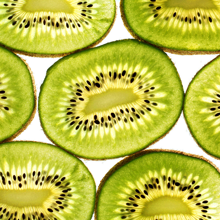 Kiwi fruit III Photograph by Paul Ge