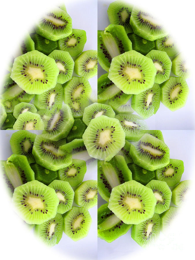 Download Kiwi Slices Photograph by Tina M Wenger