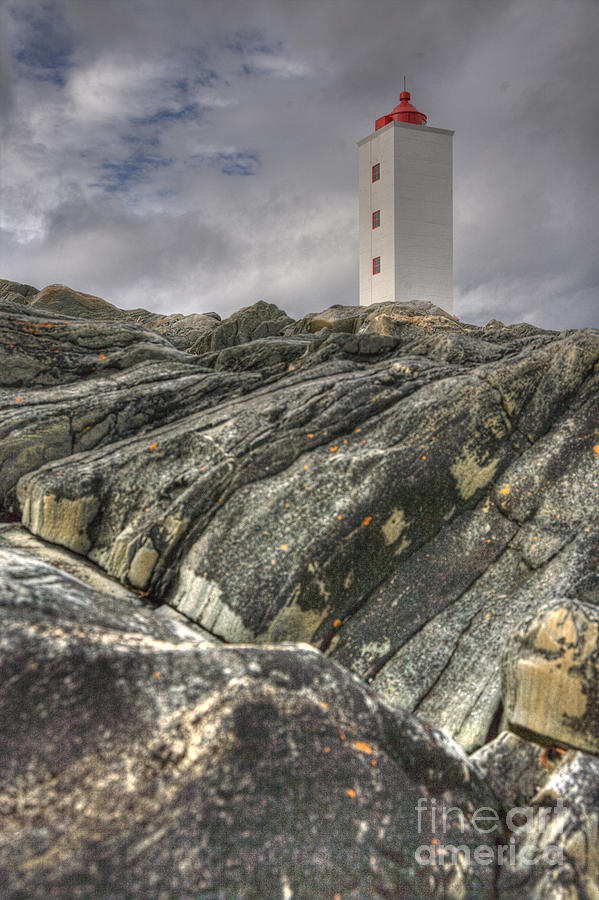 Kjolnes Lighthouse 3 Photograph by Heiko Koehrer-Wagner