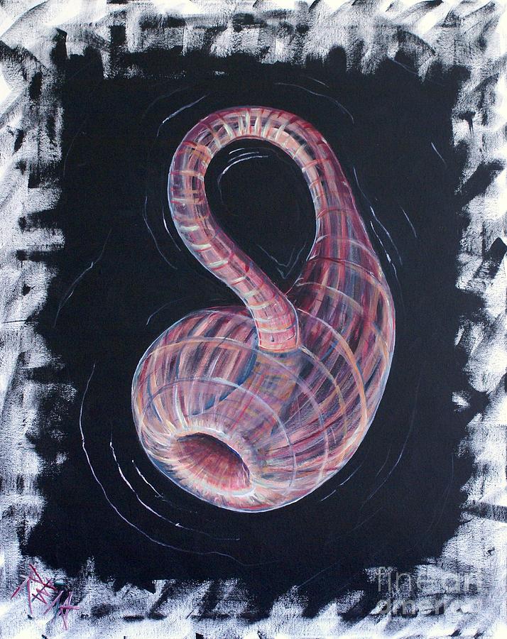 Klein Bottle Organ Painting by Mark Blome