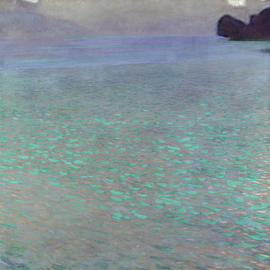 Klimt Attersee, 1900 Painting by Granger