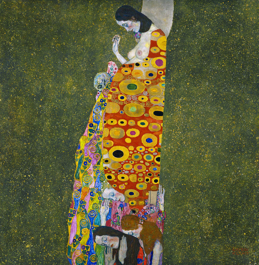 Klimt Hope, II Painting by Granger