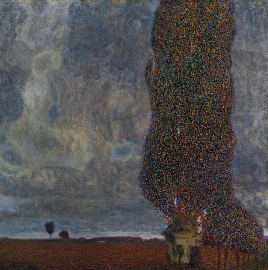 Klimt The High Poplar Painting by Granger