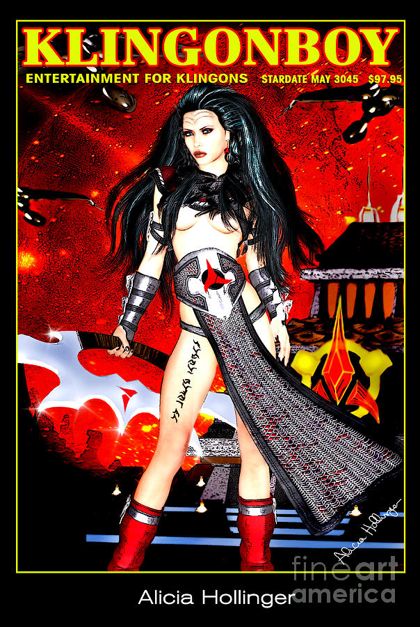 KlingonBoy Magazine Mixed Media by Alicia Hollinger KlingonBoy Magazine Mixed Media by Alicia Hollinger
