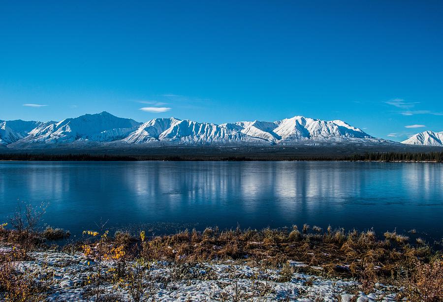 Kluane Lake Photograph by Scott Wickward Pixels
