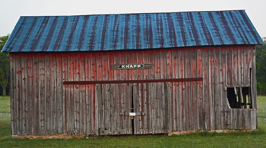 Barn Photograph - Knapp Barn by Audie Thornburg