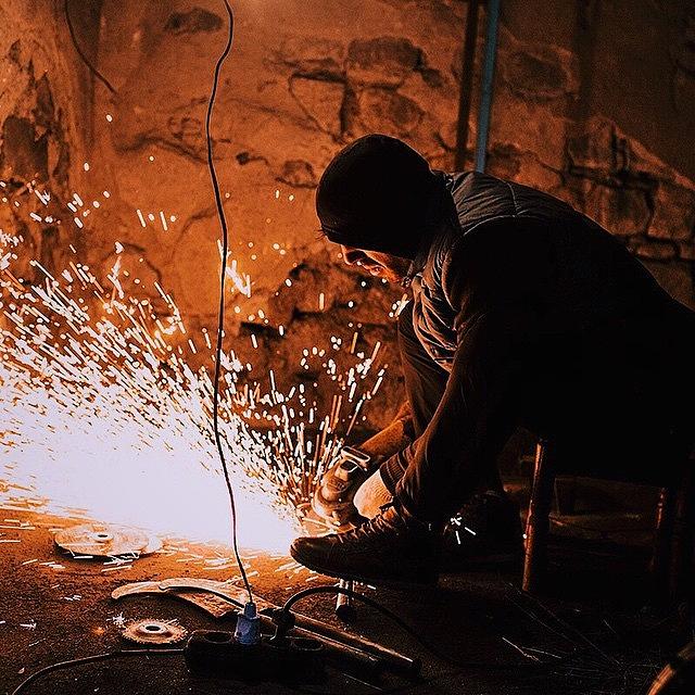 Trades Photograph - Knife Maker, Old City, #diyarbakir by David  Hagerman