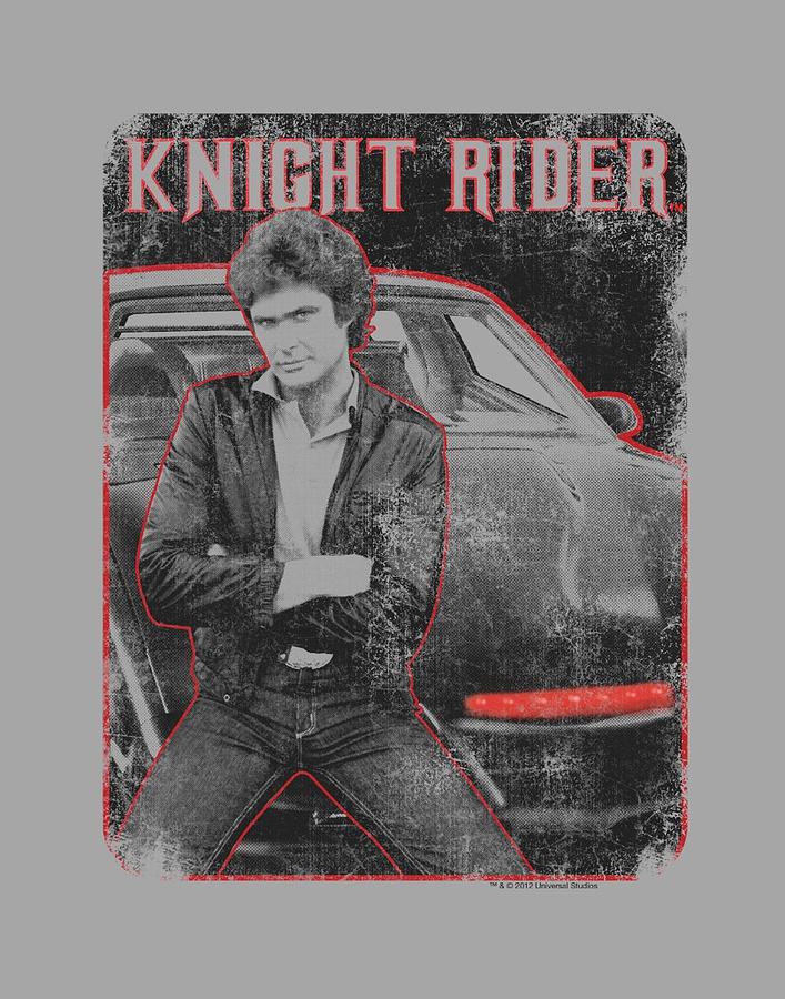 Knight Rider - Knight And Kitt Digital Art By Brand A - Fine Art America