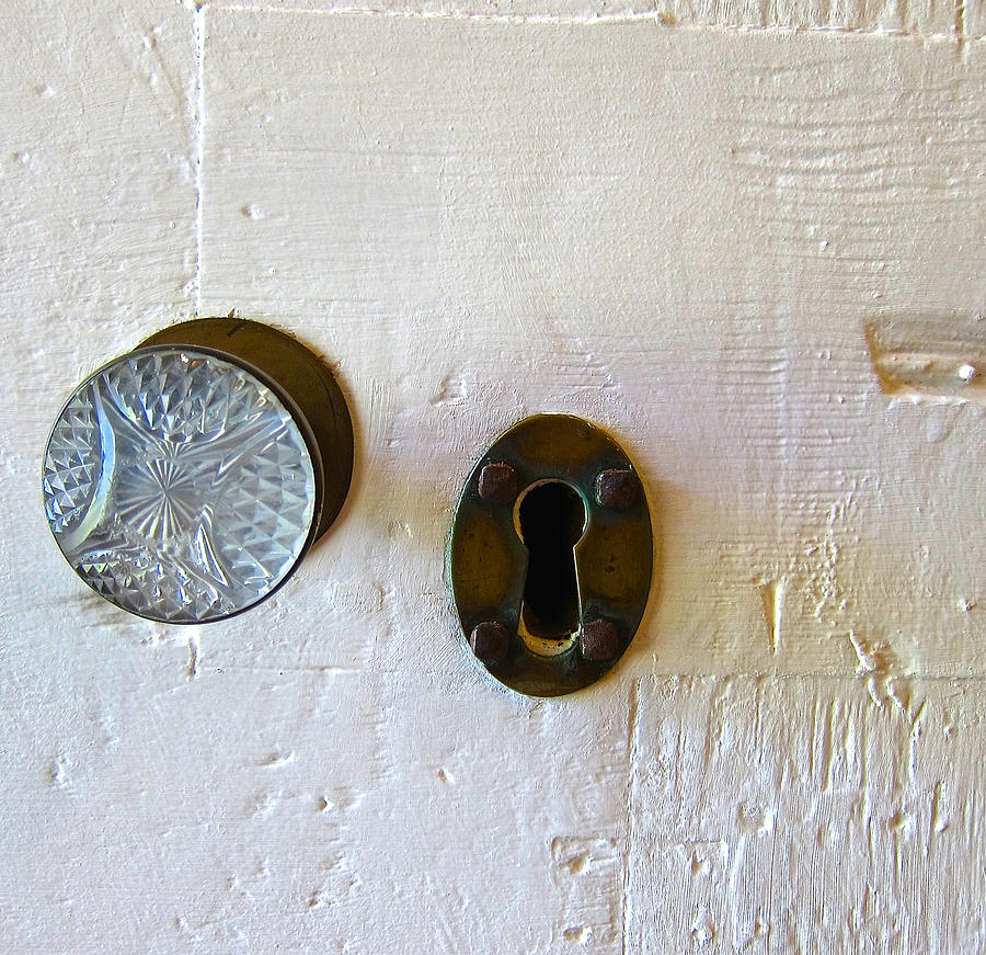 Knob and Key Hole Photograph by Pat Exum