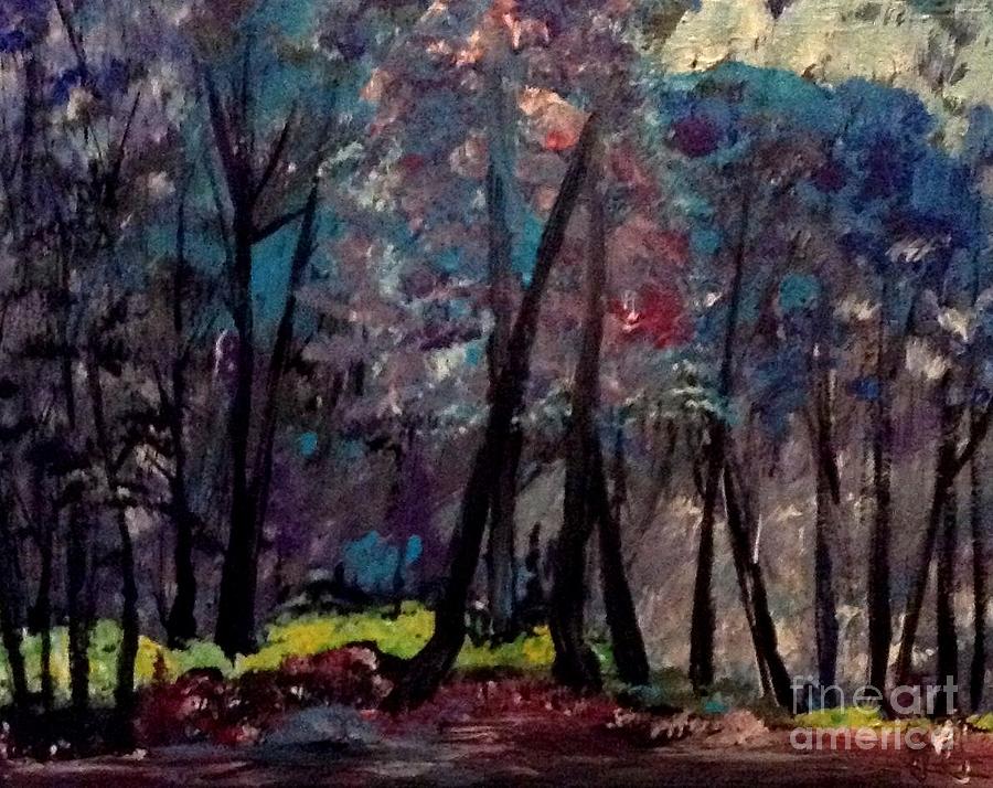 Knob Hill Painting by James Daugherty Knob Hill Painting by James Daugherty