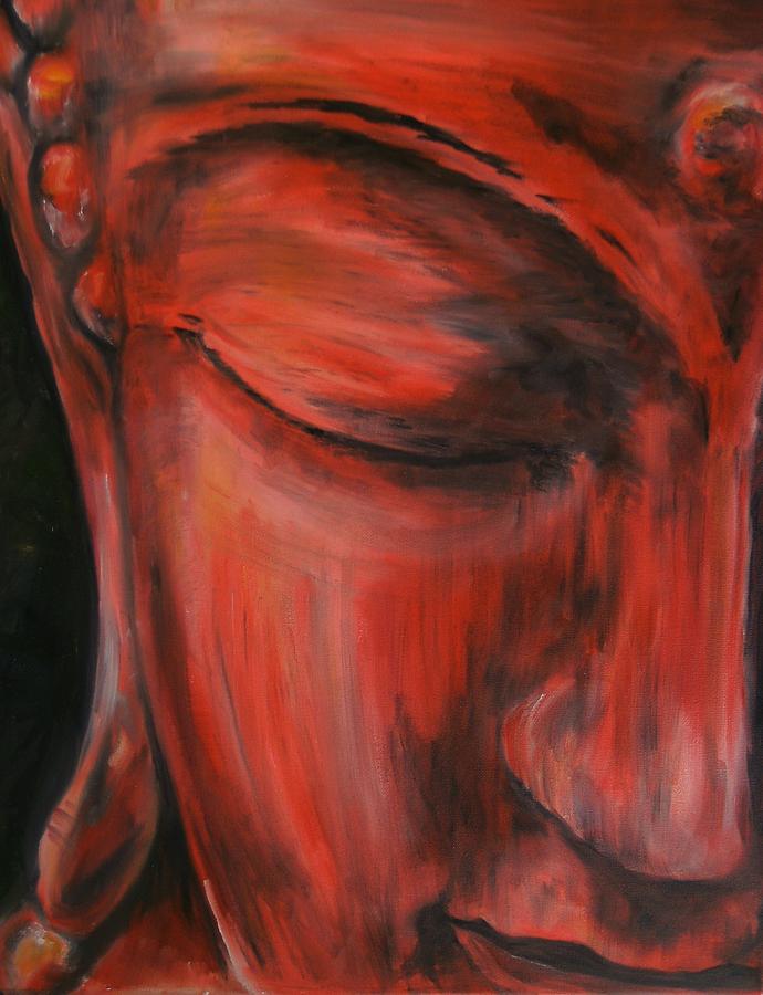 Buddha Painting - Know by Deana Smith