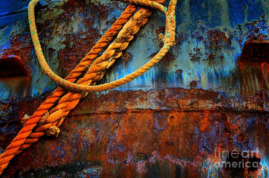Abstract Photograph - Knowing the Ropes by Lauren Leigh Hunter Fine Art Photography