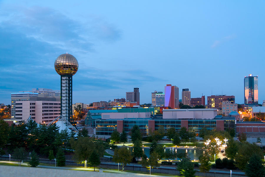 Knoxville at Dusk Photograph by Melinda Fawver