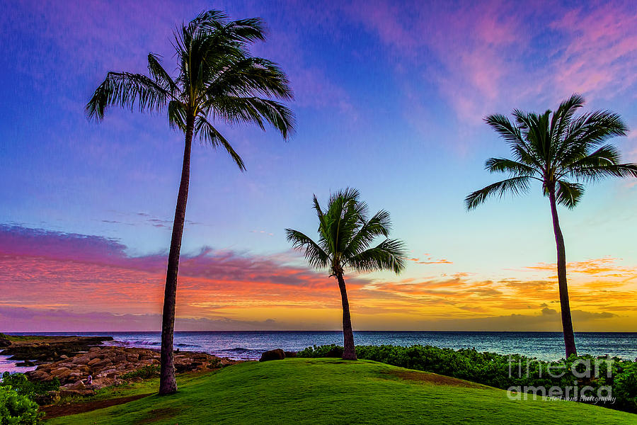 Ocean Sunset Photograph - Ko Olina Cove 3 After Sunset by Aloha Art