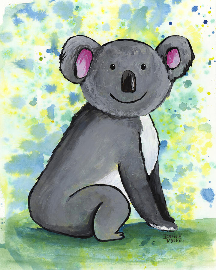 Koala Bear Painting by Darice Machel McGuire