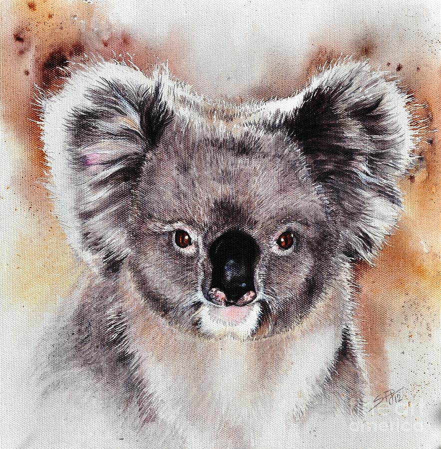 Koala  Painting by Sandra Phryce-Jones