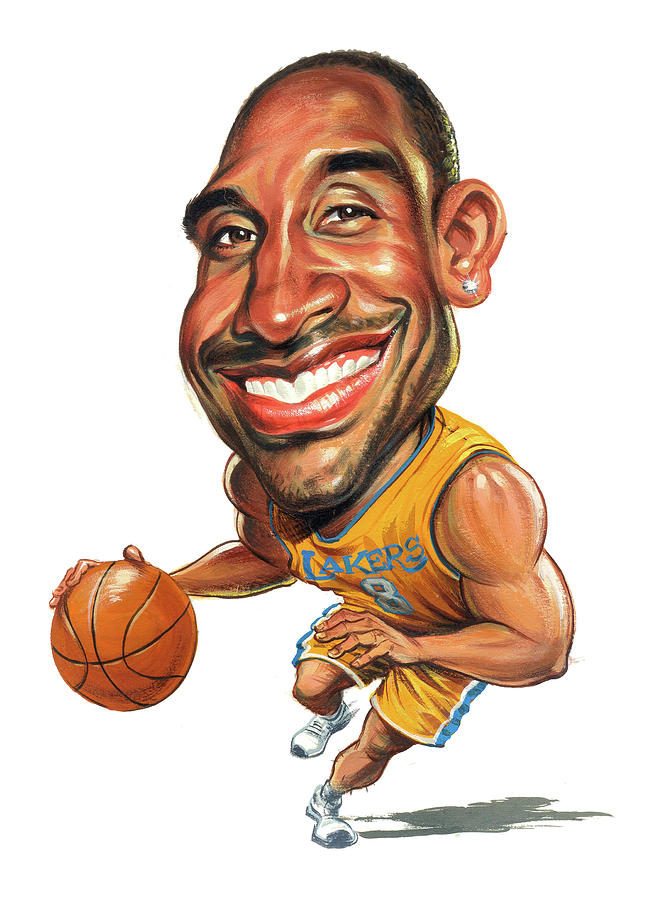 Kobe Bryant Painting - Kobe Bryant by Art  