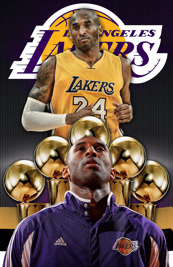 Kobe Bryant Poster Phone Cover Digital Art by Nicholas Legault