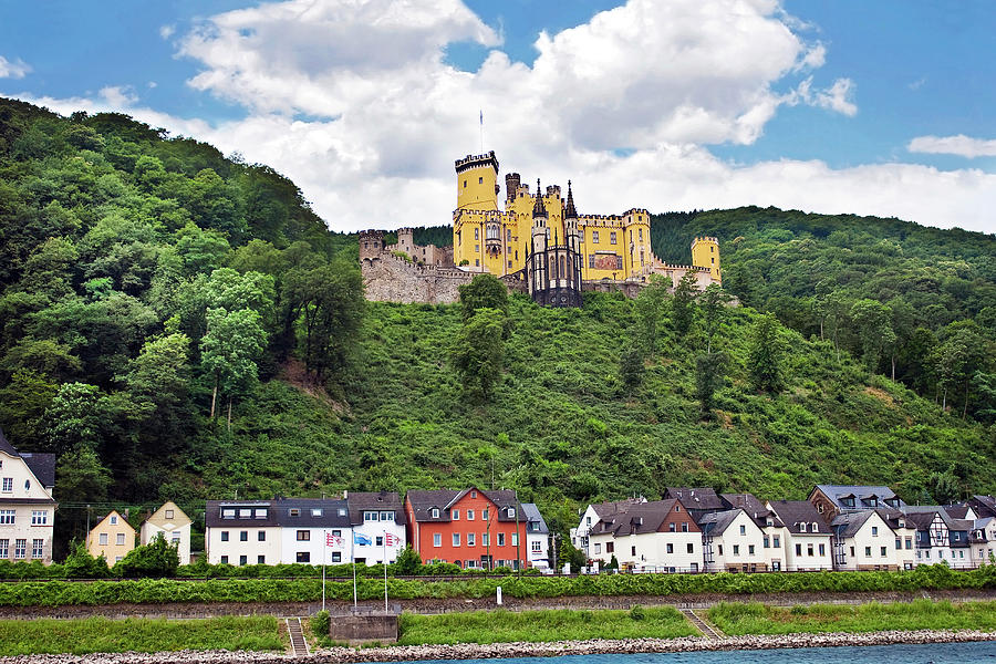 Architecture Photograph - Koblenz, Germany, Stolzenfels Castle by Miva Stock