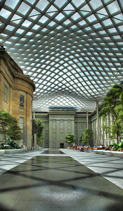 Architecture Photograph - Kogod Courtyard II by Steven Ainsworth
