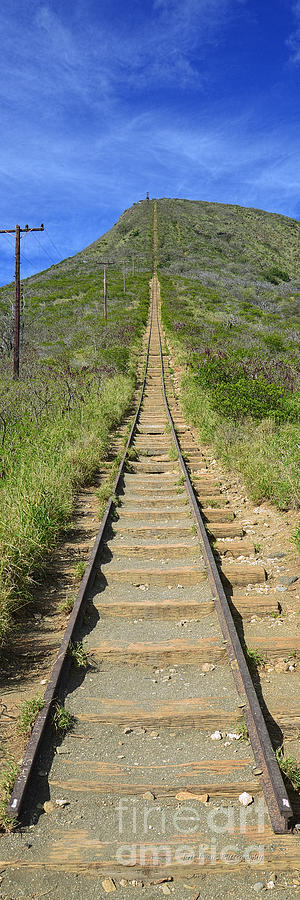 Koko Head Photograph - Koko Head Trail Hike by Aloha Art