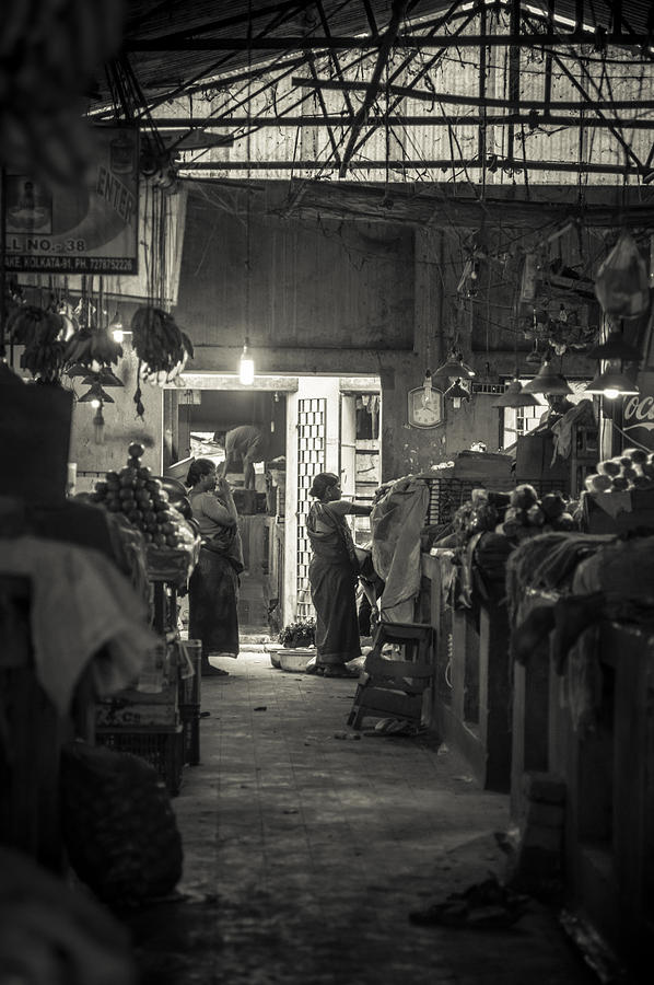 Kolkata Market Photograph by Scott Wyatt