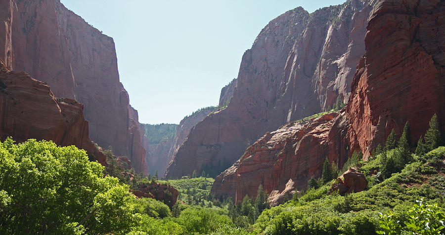 Kolob Canyons area of Zion National Park Photograph by Jean Clark