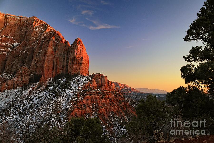 Kolob Sunset Photograph by Roxie Crouch