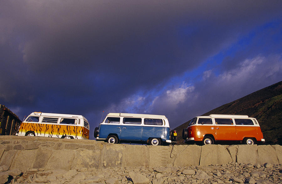 Vw Photograph - Kombie Storm by Mike Greenslade